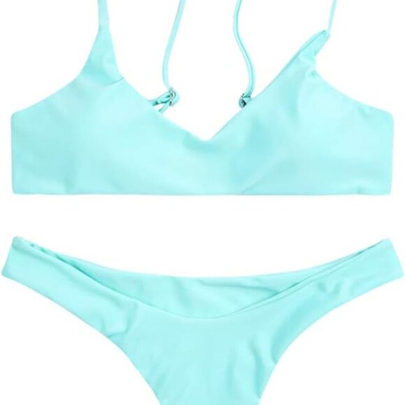 Brazilian Thong Bikini Swimsuit Bathing Suit - Picture 3 of 5